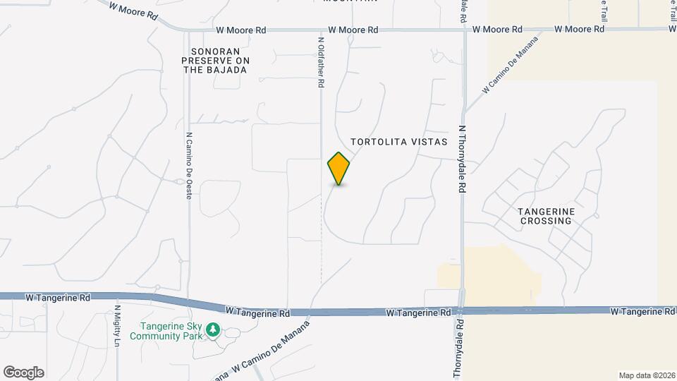 12350 N Faraway Wash Trail Map and Location Details