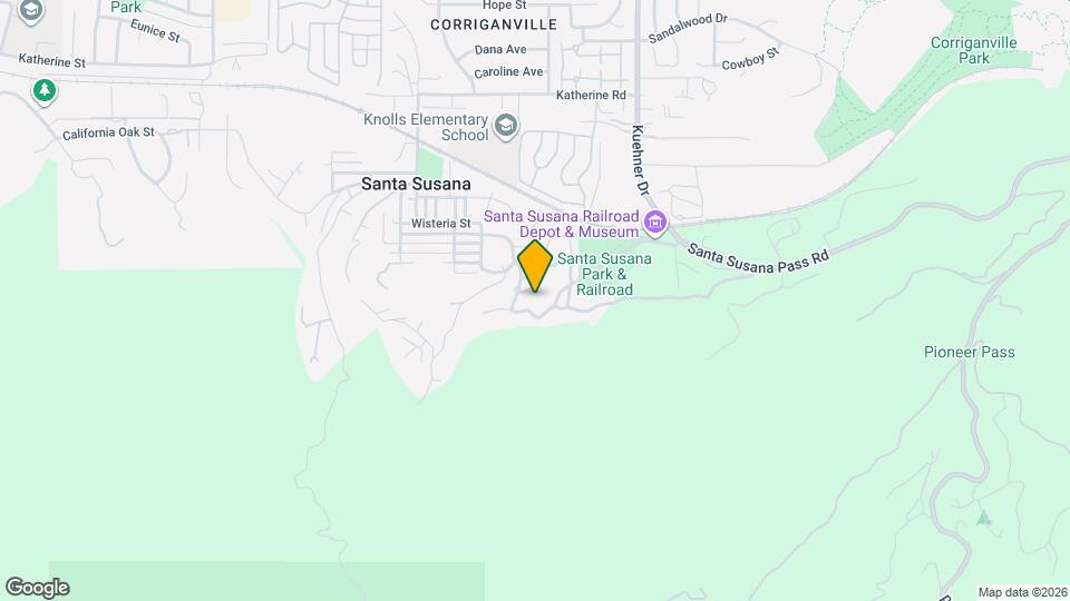 1088 Casa Grande Dr Map and Location Details