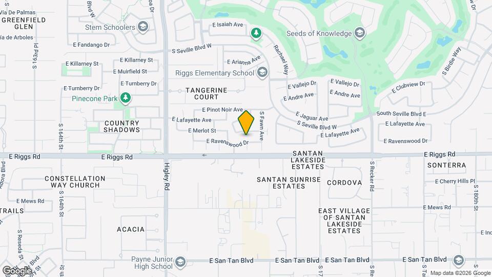 3510 E Ravenswood Dr Map and Location Details