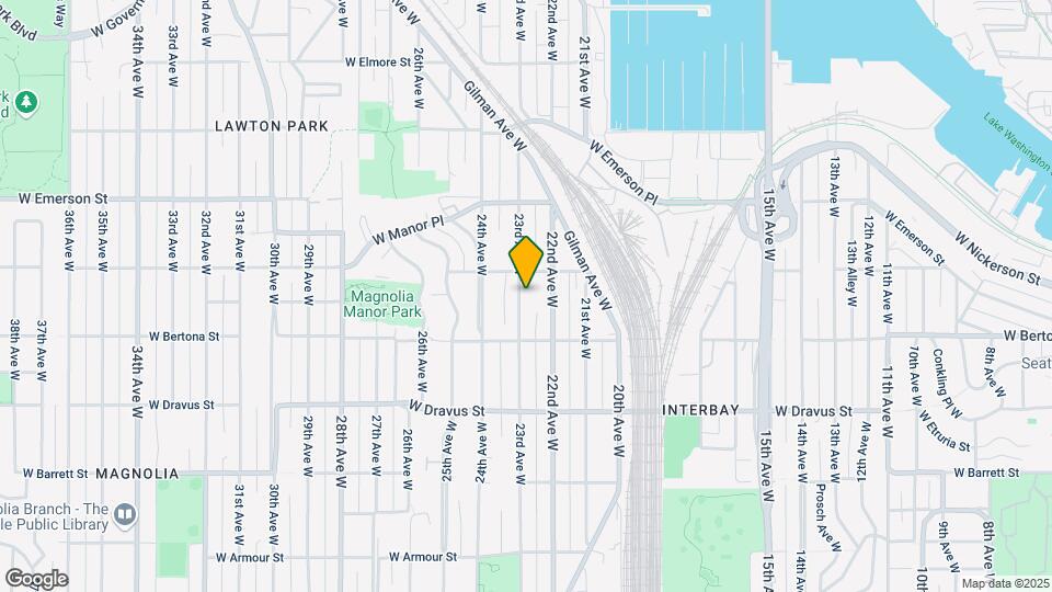 3440 23rd Ave W Map and Location Details