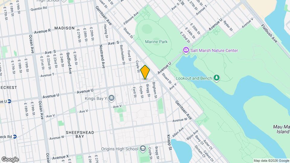 2090 Bragg St Mapa y Detalles de la Ubicación