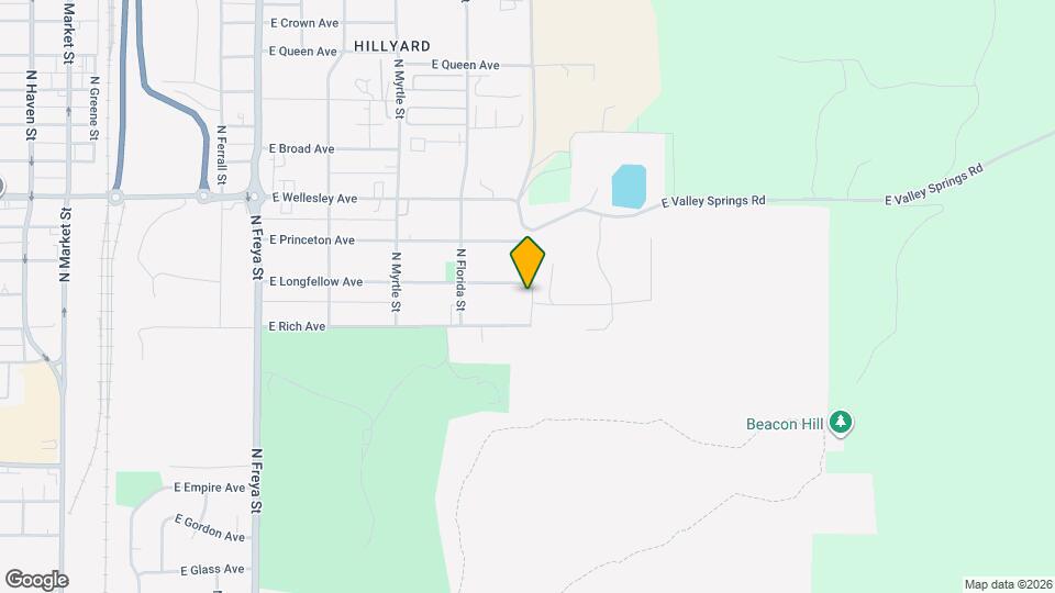 4328 E Longfellow Ave Map and Location Details