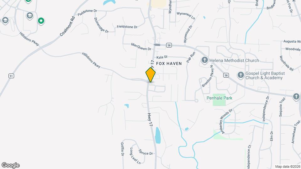 302 Hillsboro Ln Map and Location Details
