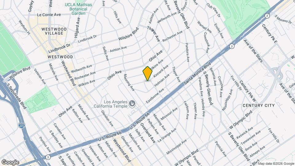 10616 Kinnard Ave Map and Location Details
