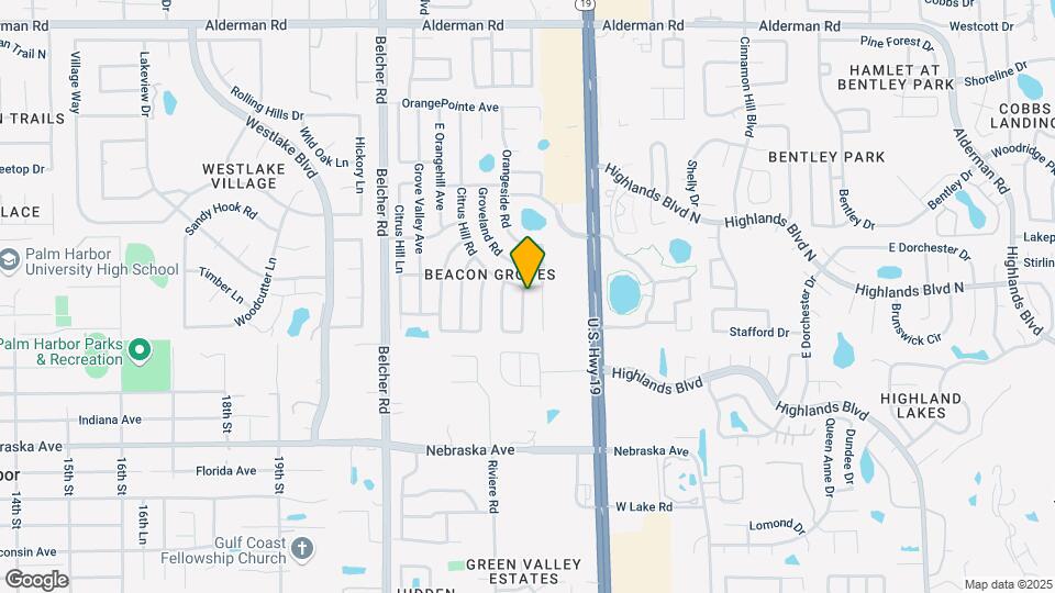 1695 E Orangecrest Ave Mapa y Detalles de la Ubicación