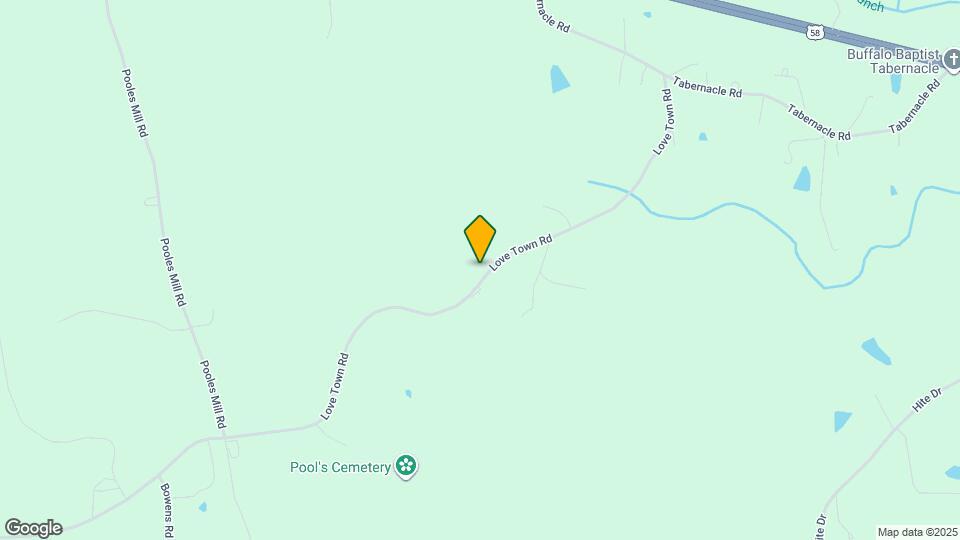 1783 Love Town Rd Mapa y Detalles de la Ubicación