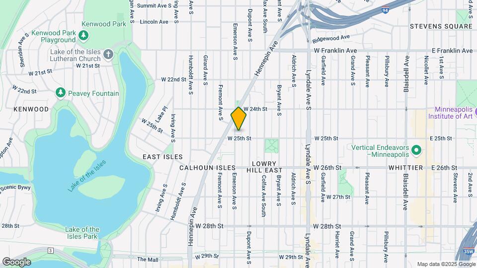 2437 Emerson Ave S Map and Location Details