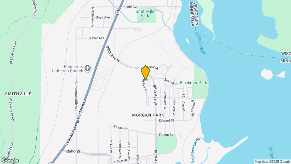 Morgan Park Rentals Map and Location Details