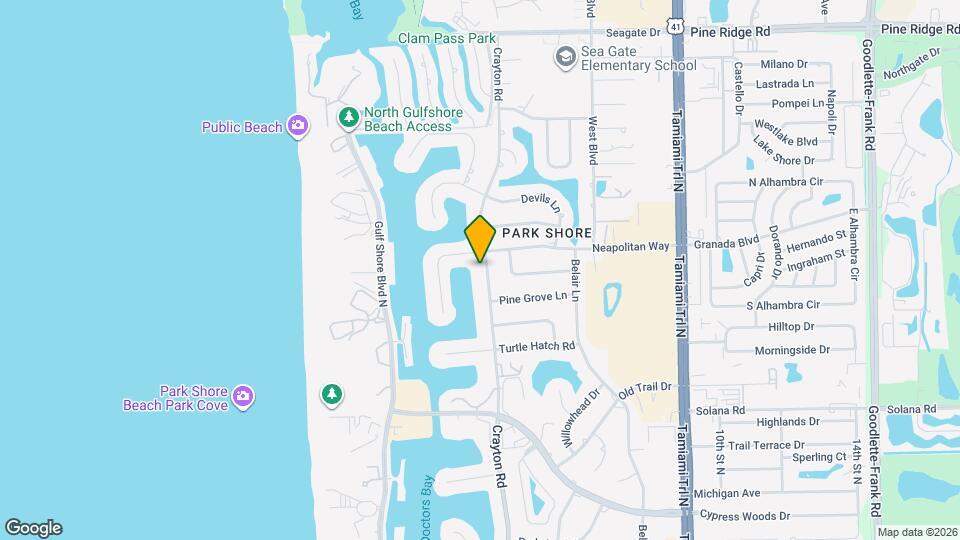 4231 Crayton Rd Map and Location Details