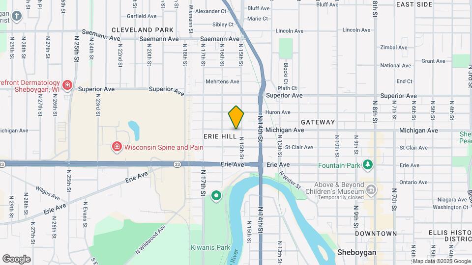 1507 Michigan Ave Mapa y Detalles de la Ubicación