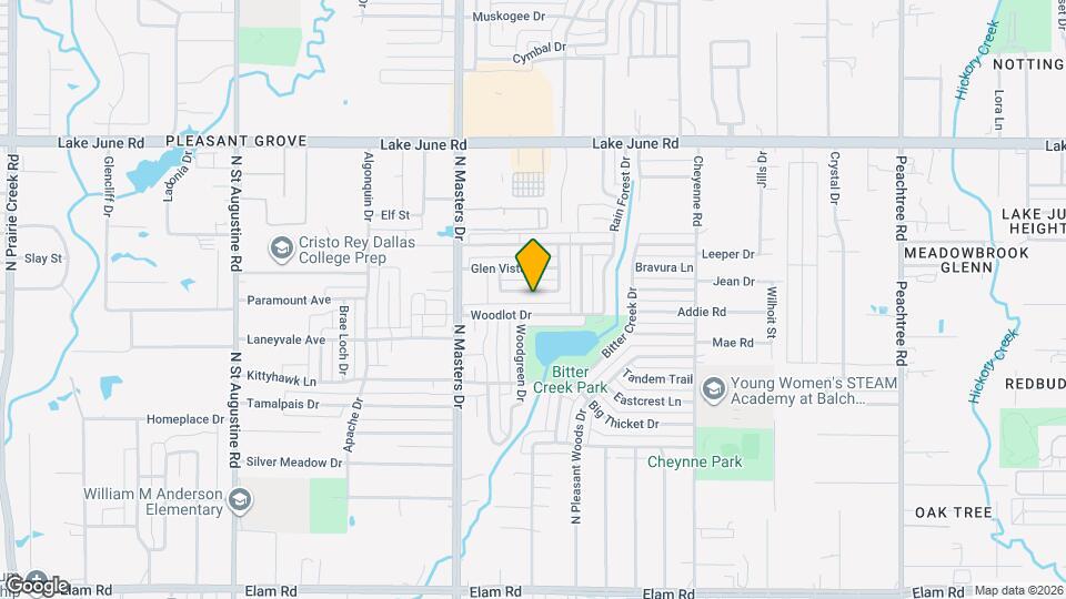 10304 Pondwood Dr Map and Location Details