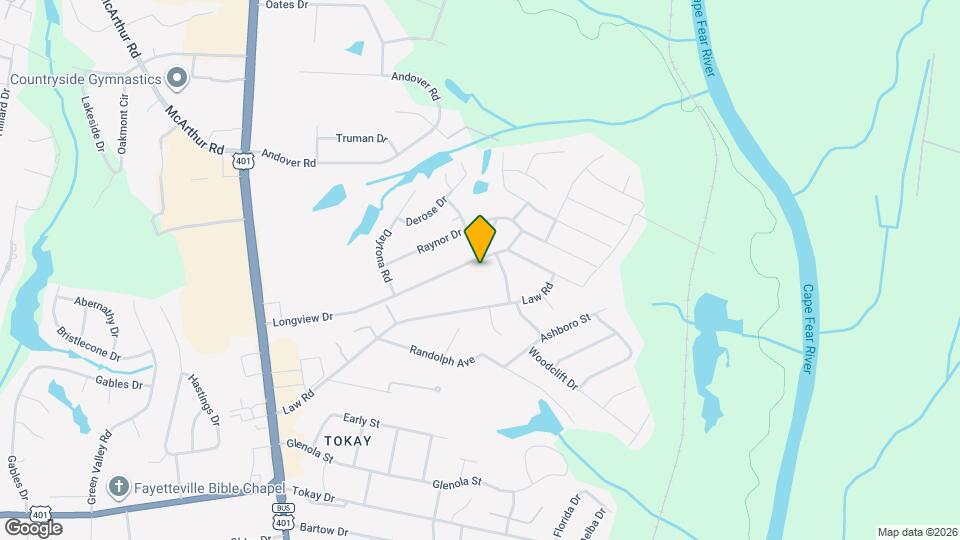 522 Longview Dr Map and Location Details