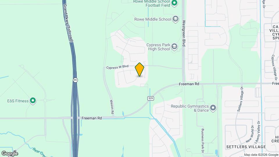 7214 Clearwater Cv Dr Map and Location Details