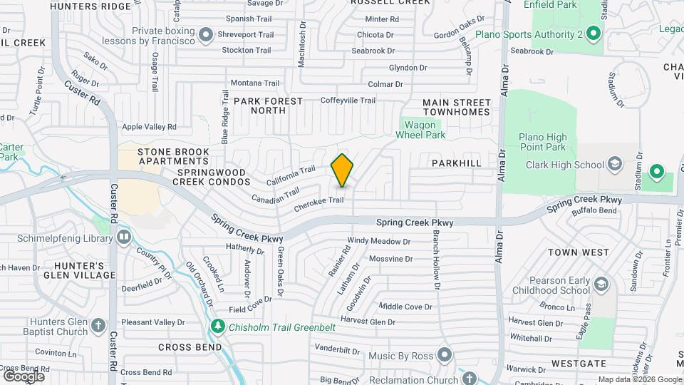 6202 Oregon Ct Map and Location Details