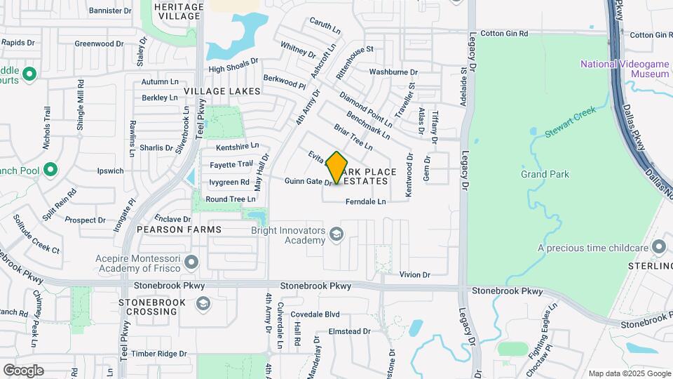 3745 Guinn Gate Dr Map and Location Details