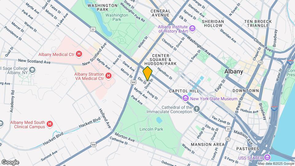 235A Elm St Mapa y Detalles de la Ubicación
