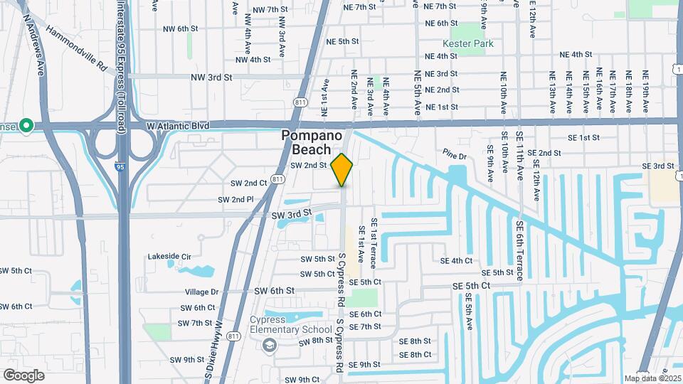 261 S Cypress Rd Map and Location Details