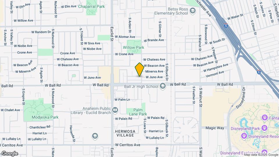 Juno Avenue Apartments Map and Location Details