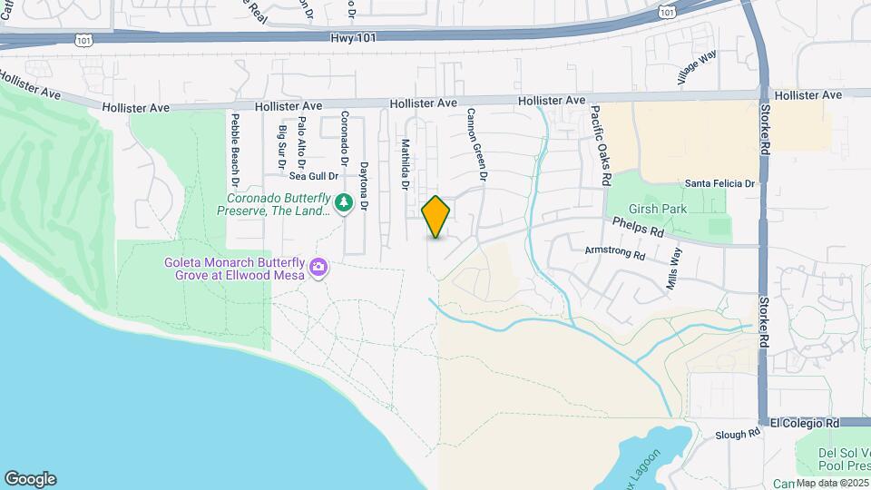 410 Ellwood Beach Dr Map and Location Details