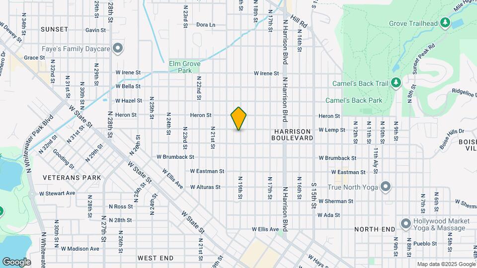 1315 N 19th St Mapa y Detalles de la Ubicación