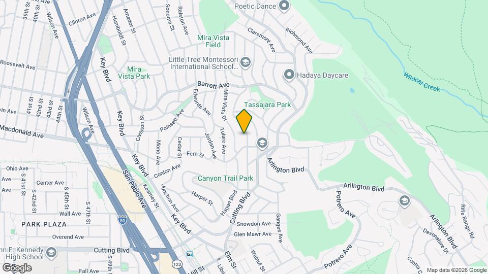2317 Carquinez Ave, Unit Garden Map and Location Details