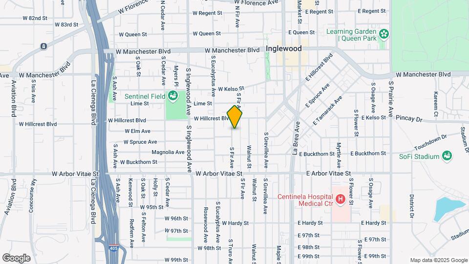 622 Fir Ave Map and Location Details