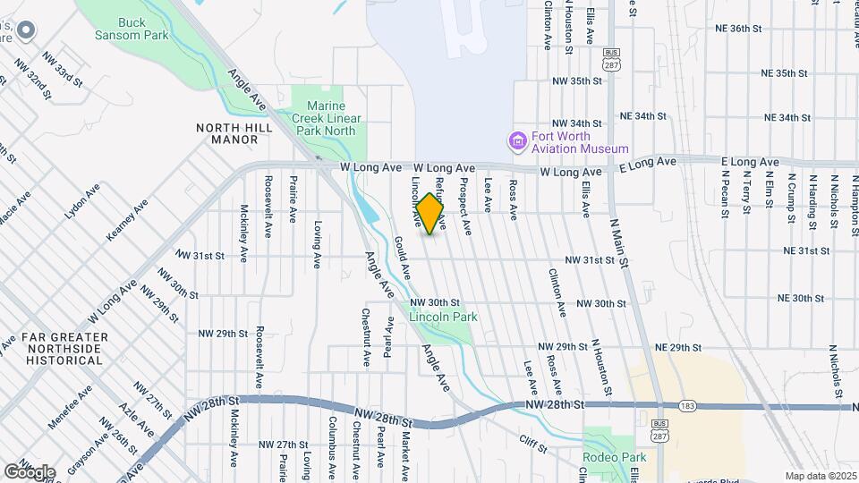 3108 Lincoln Ave Map and Location Details