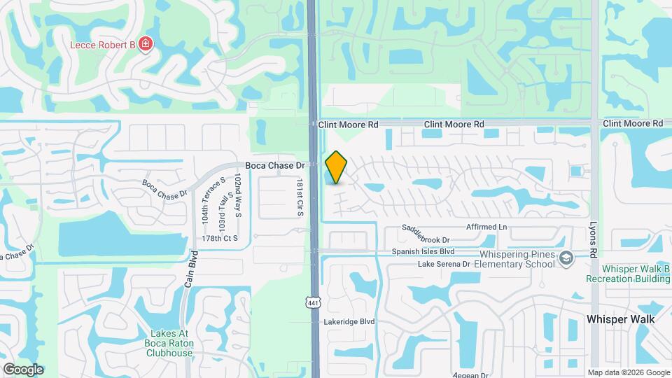 9903 Boca Gardens Trl Mapa y Detalles de la Ubicación