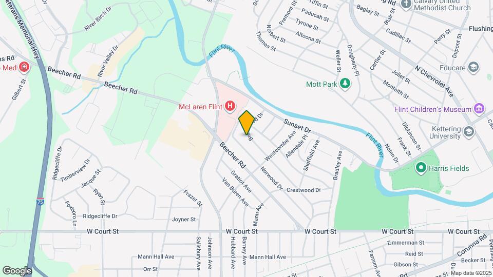 3717 Brentwood Dr Map and Location Details