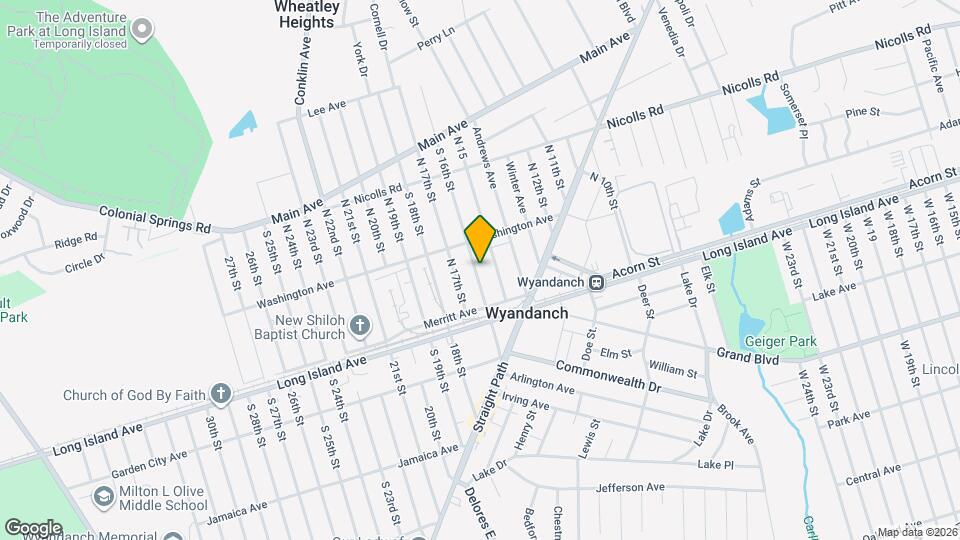 35 N 16th St Map and Location Details