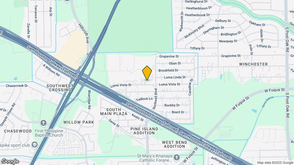 6620 Loma Vista St Map and Location Details