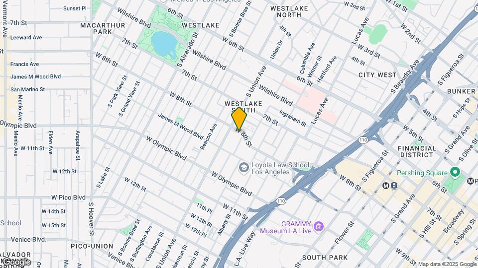 1520 W 8th St Mapa y Detalles de la Ubicación