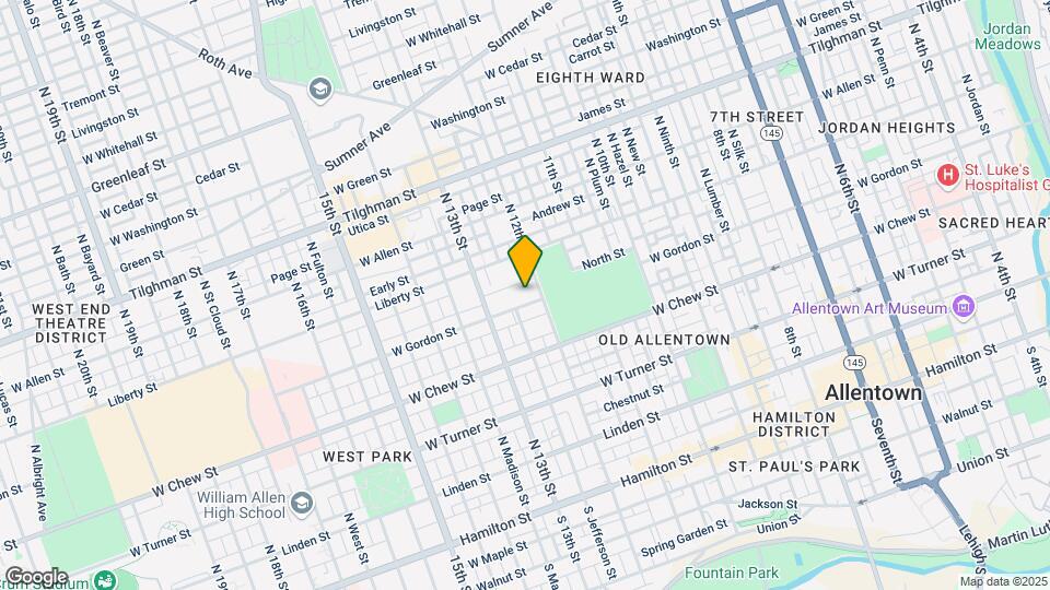 1220 W Gordon St Mapa y Detalles de la Ubicación