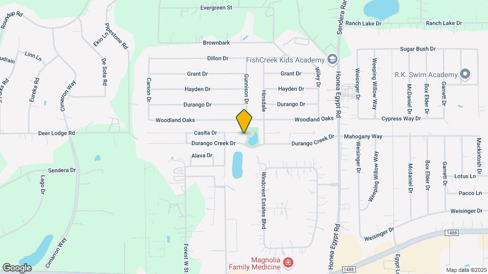 7007 Casita Dr Map and Location Details