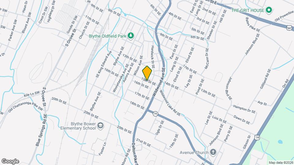 720 15th St SE Map and Location Details