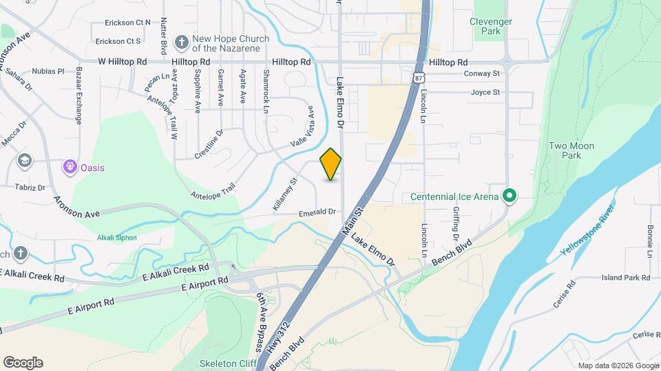 574 Killarney St Map and Location Details