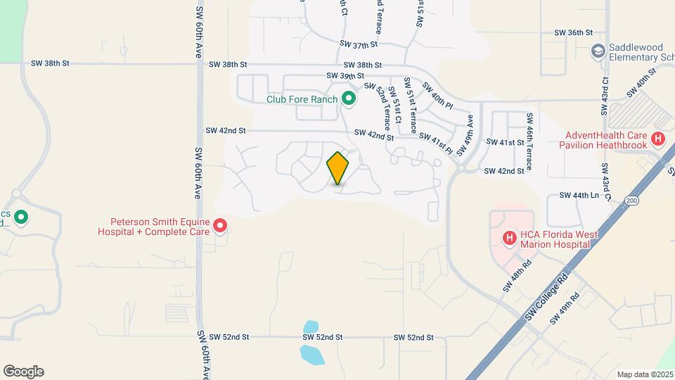 4550 SW 52nd Cir Map and Location Details