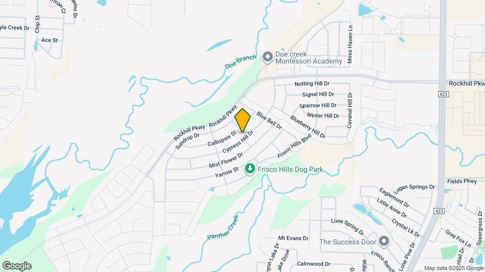 632 Cypress Hill Dr Map and Location Details