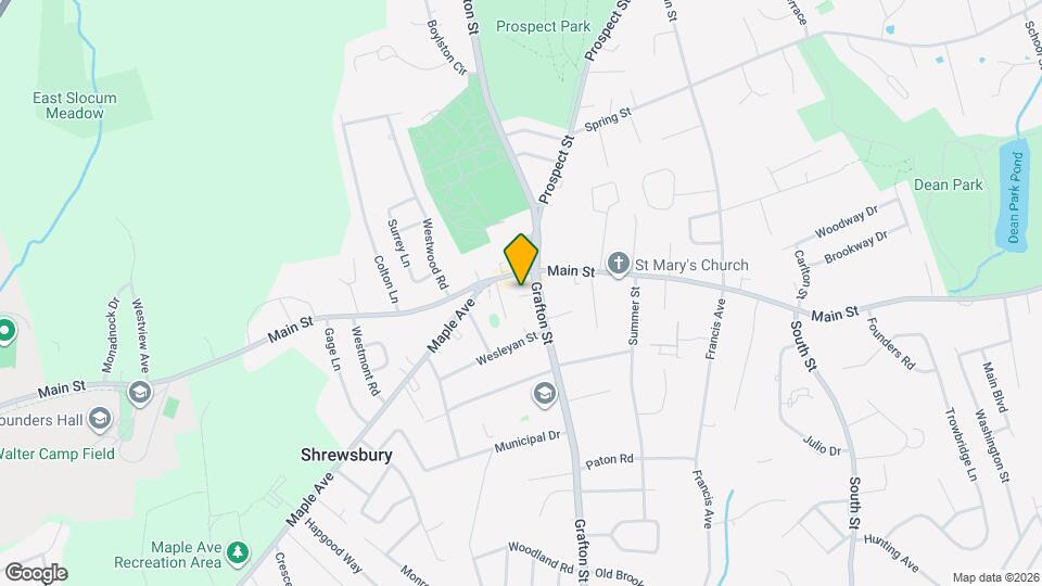 8 Grafton St, Unit 8 Grafton St, Shrewsbury, MA 01545 Mapa y Detalles de la Ubicación