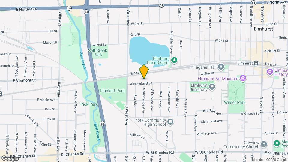 465 Alexander Blvd Map and Location Details