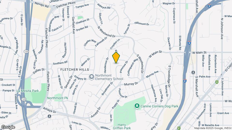 6288 Broadmoor Dr Map and Location Details