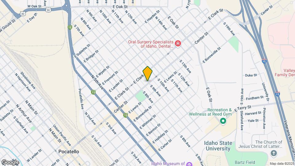 956 E Center St Map and Location Details