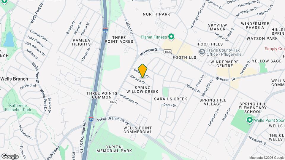 1410 Ransom St Map and Location Details