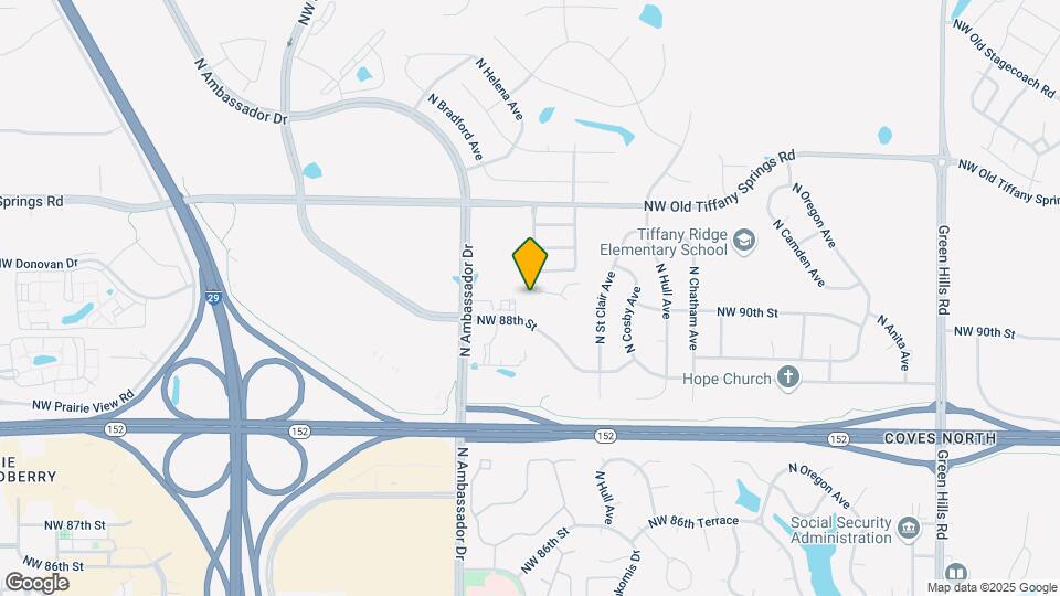 8900 N Helena Dr Map and Location Details