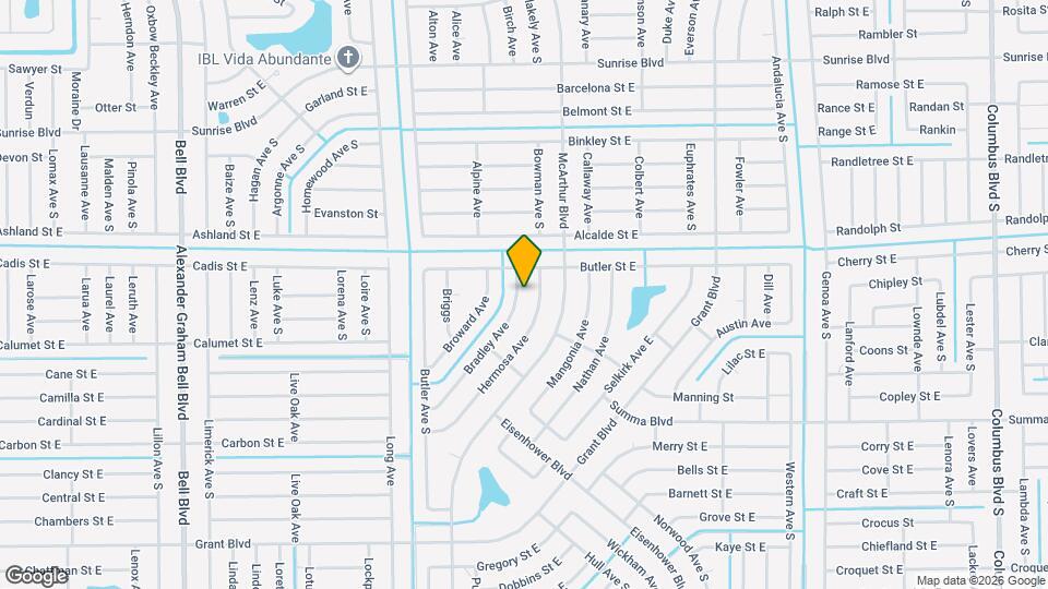 311 Bradley Ave Map and Location Details