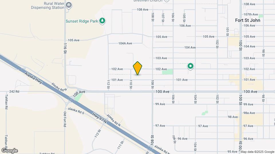 10916-10101 101 Ave Map and Location Details