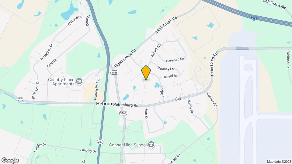 3020 Lansdowne Ln Map and Location Details