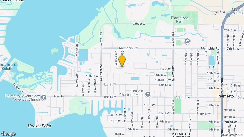 1403 14th St W Map and Location Details