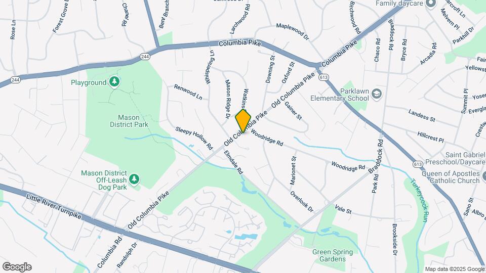 4213 Old Columbia Pike Map and Location Details