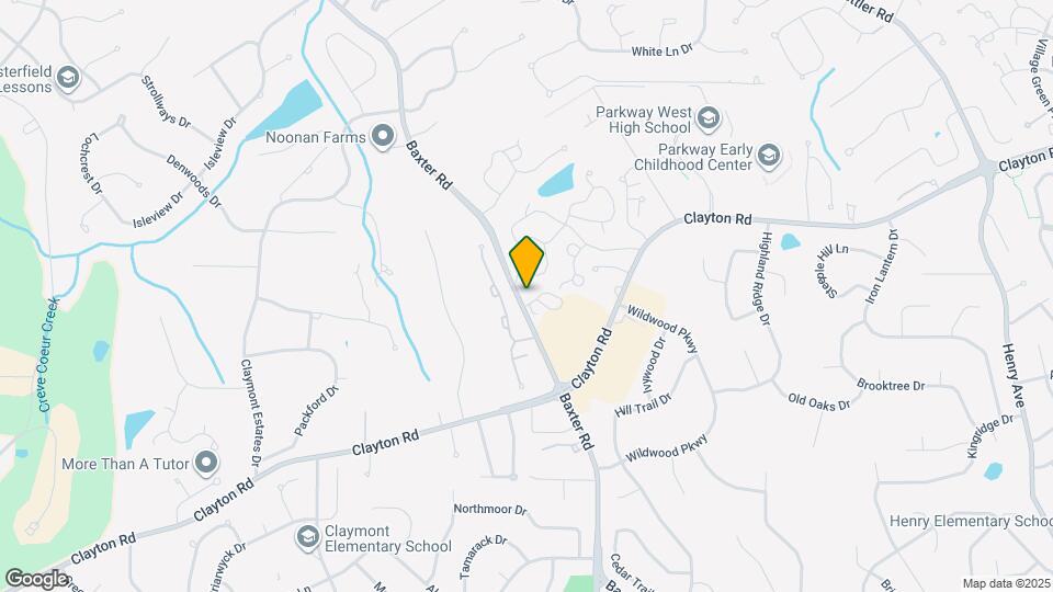 15041 Baxter Village Dr Map and Location Details